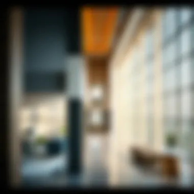 Interior Space and Spatial Dynamics of Qurtoba Tower Interior space of Qurtoba Tower demonstrating spatial dynamics