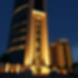 Qurtoba Tower showcasing its modern architectural design