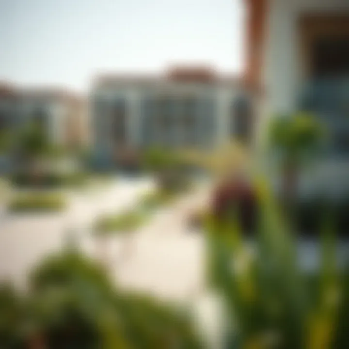 View of community amenities in Nad Al Hamar