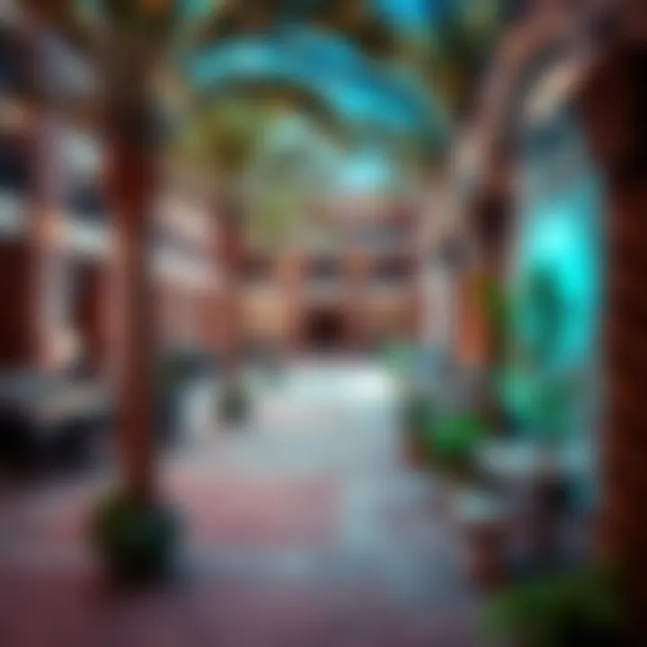 Community Spaces in روڤ داون تاون Vibrant community spaces in روڤ داون تاون