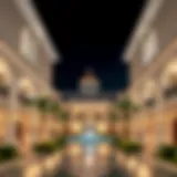 Stunning architectural view of Royal Regency holiday home