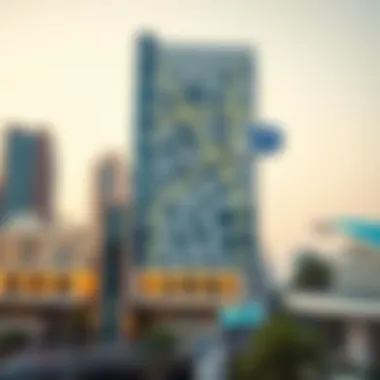 Map of Key Amenities in Silicon Oasis Map highlighting key amenities in Silicon Oasis