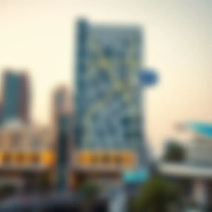 Map of Key Amenities in Silicon Oasis Map highlighting key amenities in Silicon Oasis