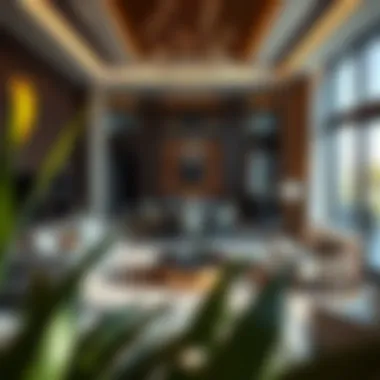 Luxurious interior design of a residence in Sobha Creek Vistas Reserve demonstrating elegance and comfort