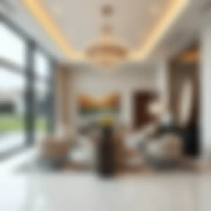 Interior design showcasing elegant spaces within Sobha Heartland 2