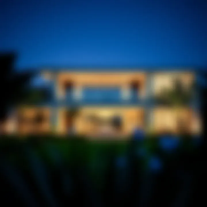 Modern Luxury Villa Architecture Luxury villa showcasing modern architecture