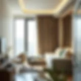 Charming studio flat interior in Hor Al Anz