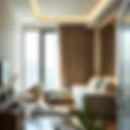 Charming studio flat interior in Hor Al Anz