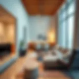 Modern studio interior design in Al Qusais