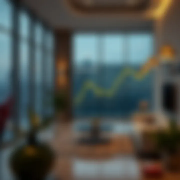 Market trends analysis graph