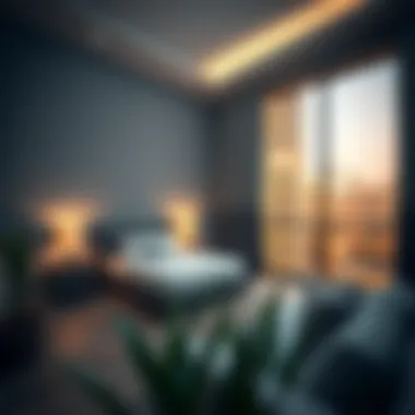 Modern amenities in studio apartments