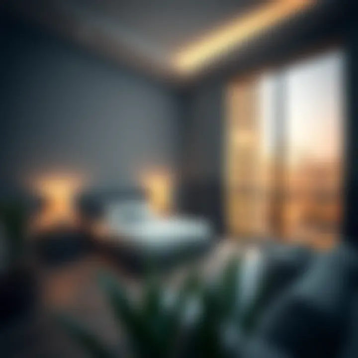 Modern amenities in studio apartments