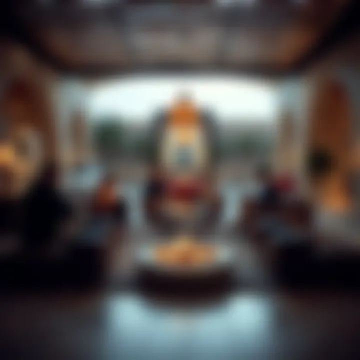 Community Space in Sukoon A serene community space reflecting the essence of Sukoon lifestyle.