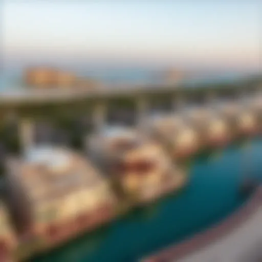 Aerial View of Luxurious Properties at Pointe the Palm Aerial view of Pointe the Palm showcasing luxurious properties