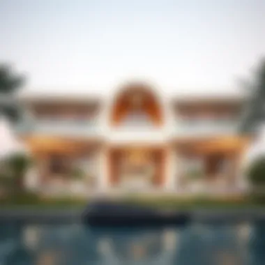 Architectural Masterpiece: Pearl House Design Stunning architectural design of a Pearl House in Dubai