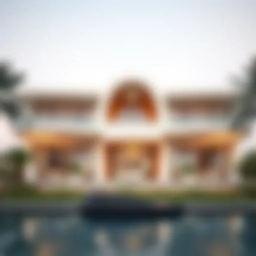 Architectural Masterpiece: Pearl House Design Stunning architectural design of a Pearl House in Dubai