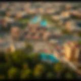 Cluster map of Damac Hills 2 showcasing neighborhoods