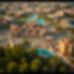 Cluster map of Damac Hills 2 showcasing neighborhoods