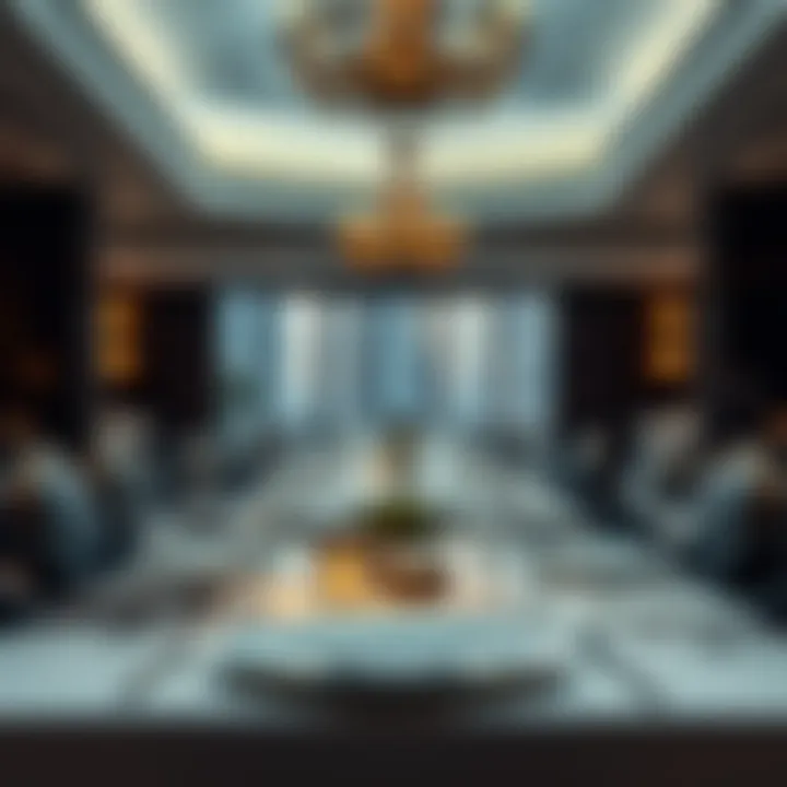 Elegant Table Setting Elegant table setting reflecting the sophistication of fine dining