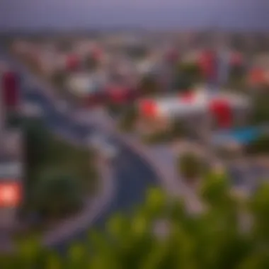 Overview of the neighborhood surrounding Studio Jumeirah