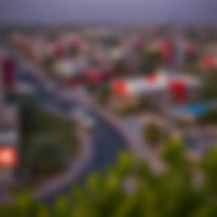 Overview of the neighborhood surrounding Studio Jumeirah