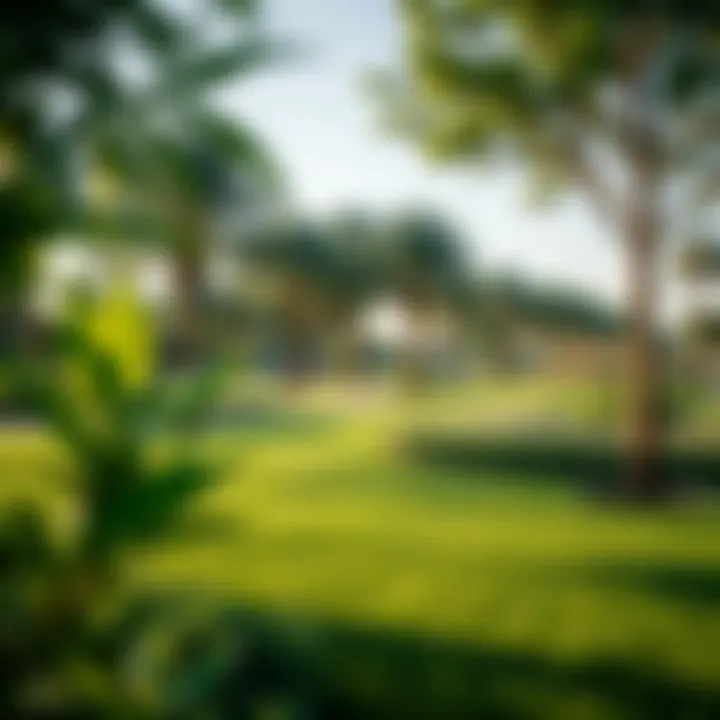 Green Spaces in Warsan 2 Green spaces and parks in the Warsan 2 neighborhood