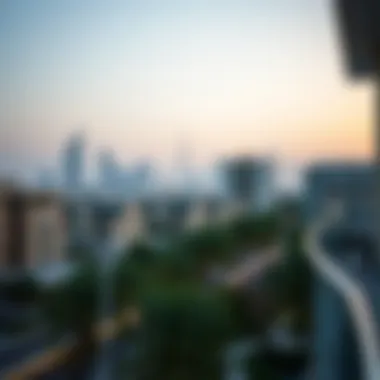 A stunning skyline view of Al Nahda, showcasing modern architecture.