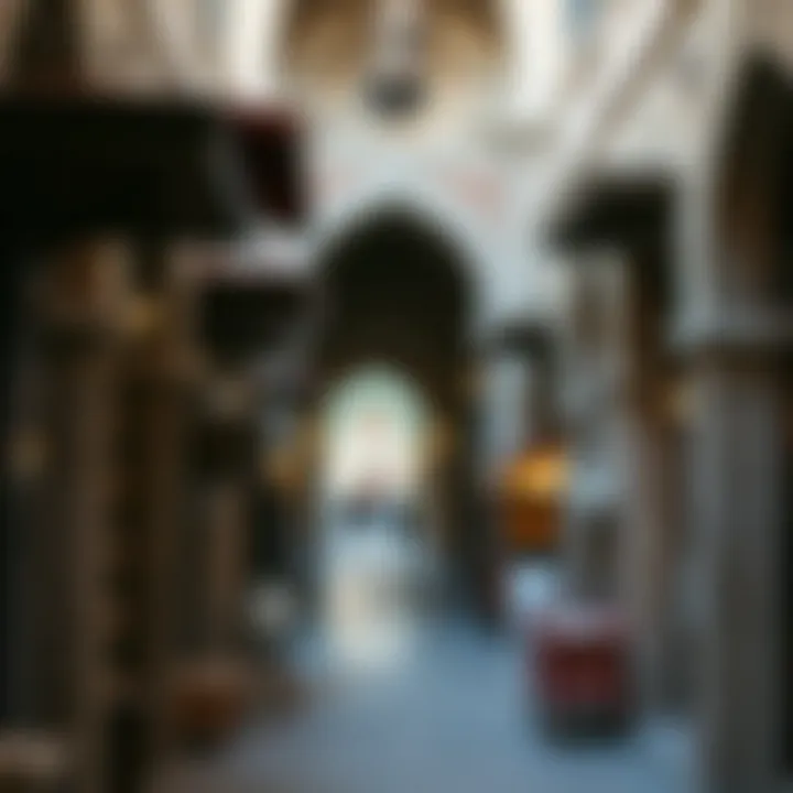 Architectural Features of UAE Souks Architectural features of an ancient souk reflecting rich cultural heritage