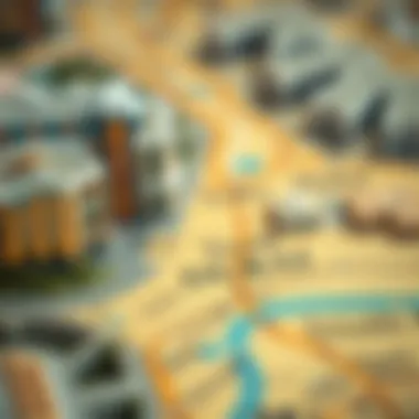 Key Areas of South Dubai Detailed South Dubai Map Highlighting Key Areas