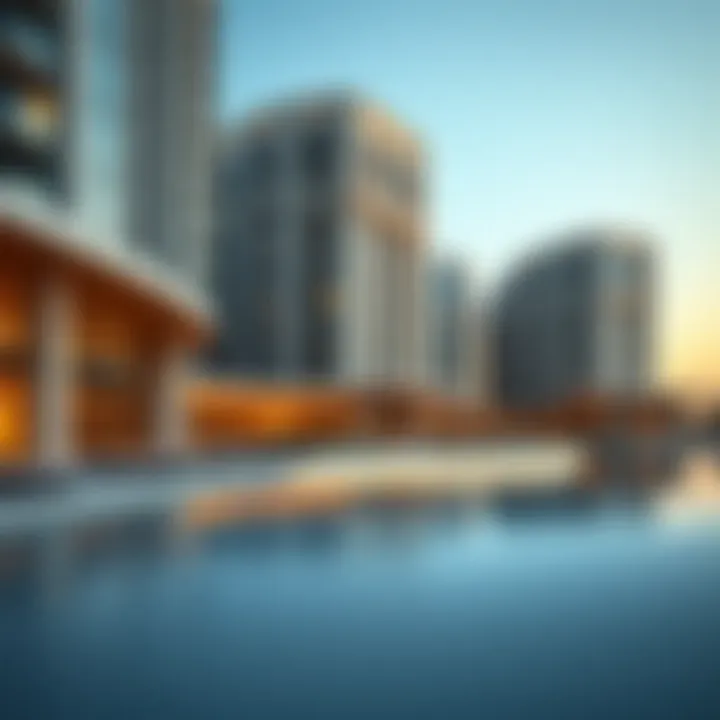 Architectural Elegance of Building Ten Architectural details of Water's Edge Building Ten