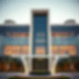 Architectural design of the Expo City Sales Center