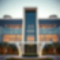 Architectural design of the Expo City Sales Center