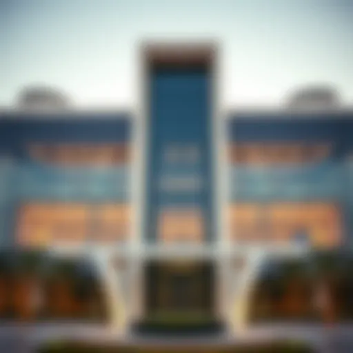 Architectural Marvel of Expo City Sales Center Architectural design of the Expo City Sales Center