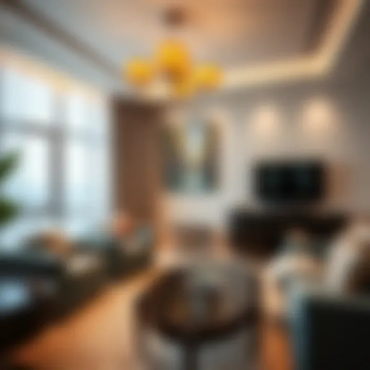 Stylish Family Room Near Al Khail Mall Spacious family room with modern decor