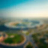 Aerial Perspective of Fay Al Reeman Aerial view of Fay Al Reeman showcasing its layout and surrounding area