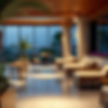 Visual representation of amenities in Fay Al Reeman