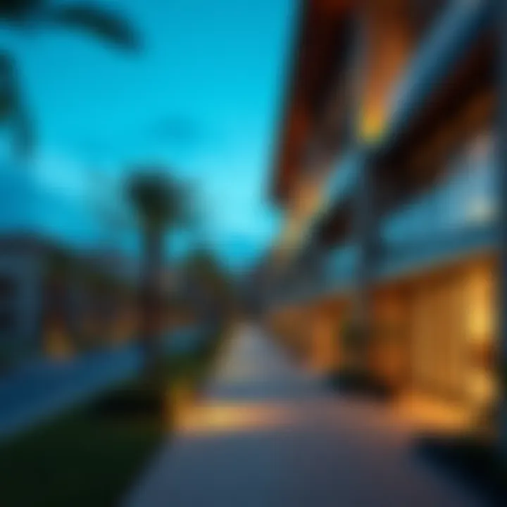 Illustration of residential options available in Fay Al Reeman