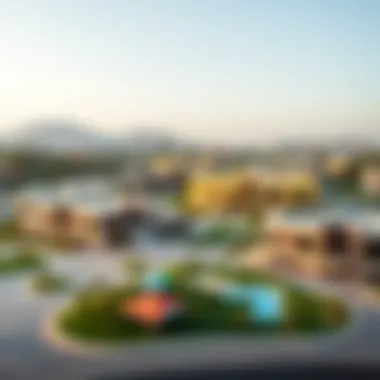 Strategic location map highlighting Golf Grand Dubai Hills in Dubai