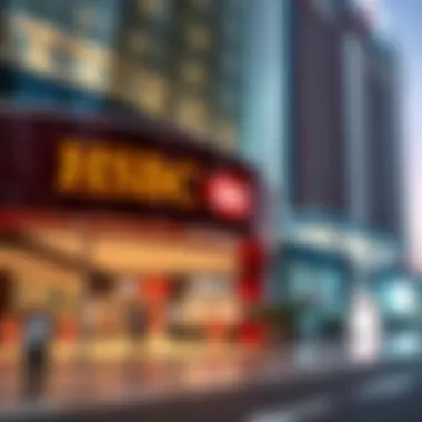 Visualization of HSBC's impact on real estate transactions in Dubai