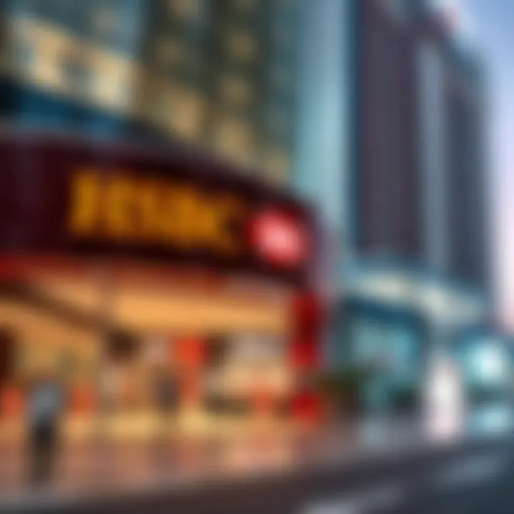 Visualization of HSBC's impact on real estate transactions in Dubai