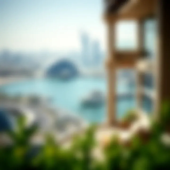 Breathtaking Views from Jadeel at Madinat Jumeirah Expansive view from Jadeel overlooking the Dubai skyline