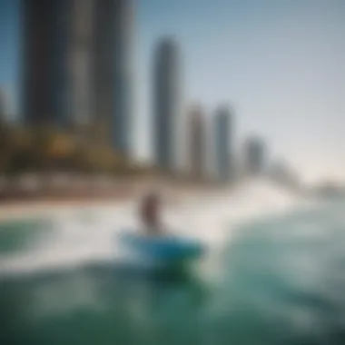 Exciting water sports activities at Jumeirah Beach