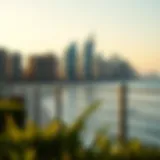 Stunning beachfront view of Jumeirah