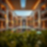 Stunning architectural design of Keturah Resort showcasing modern luxury