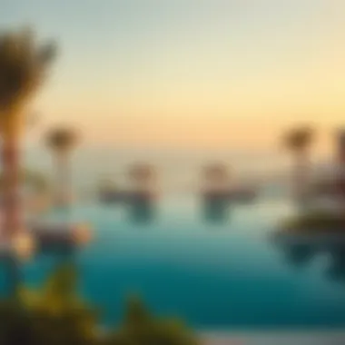 Breathtaking views from Keturah Resort, highlighting its prime location