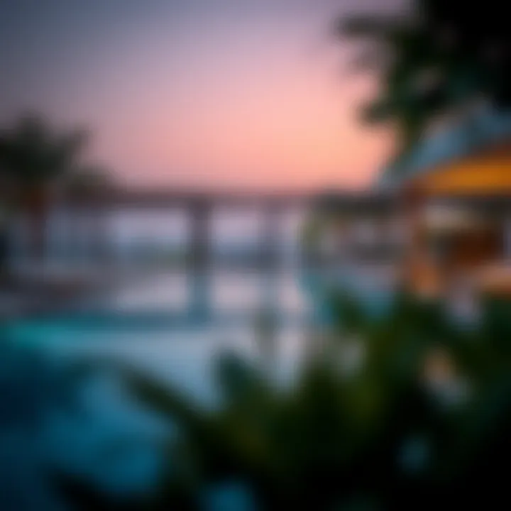 Luxurious amenities at Keturah Resort including pools and relaxation areas