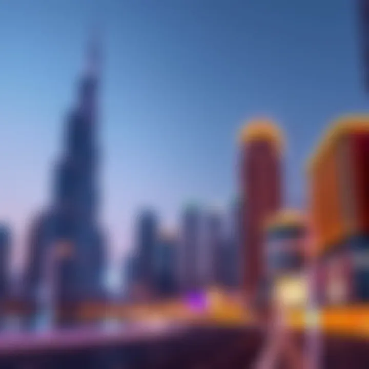 Stunning skyline of Dubai showcasing modern architecture