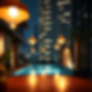 Luxurious amenities surrounding Marina Bay Towers