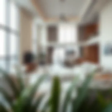 Spacious Residential Layout in Maze Tower Interior layout of a residential unit in the Maze Tower