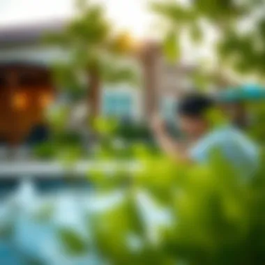 Family enjoying community amenities in Mulberry Park